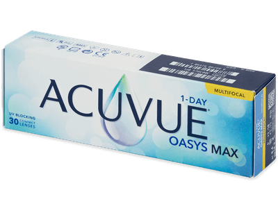 Acuvue Oasys Max 1-Day Multifocal (30 lenti) - Multifocal contact lenses