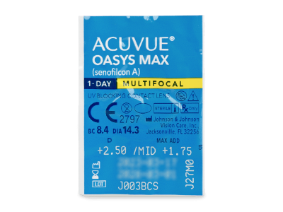 Acuvue Oasys Max 1-Day Multifocal (30 lenti) - Blister pack preview