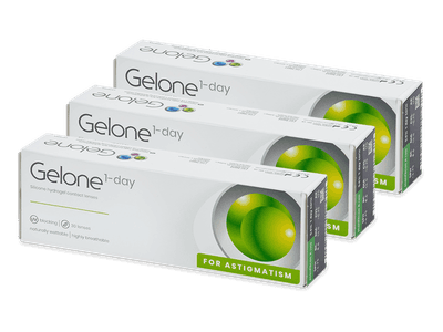 Gelone 1-day for Astigmatism (90 lenti) - Toric contact lenses