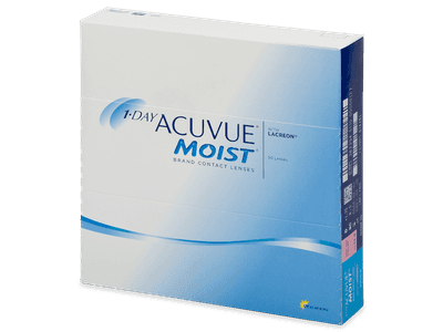 1 Day Acuvue Moist (90 lenti) - Daily contact lenses