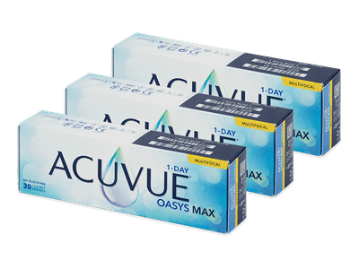 Acuvue Oasys Max 1-Day Multifocal (90 lenti) - Multifocal contact lenses