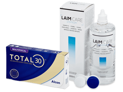 TOTAL30 Multifocal (3 lenti) + soluzione Laim-Care 400 ml