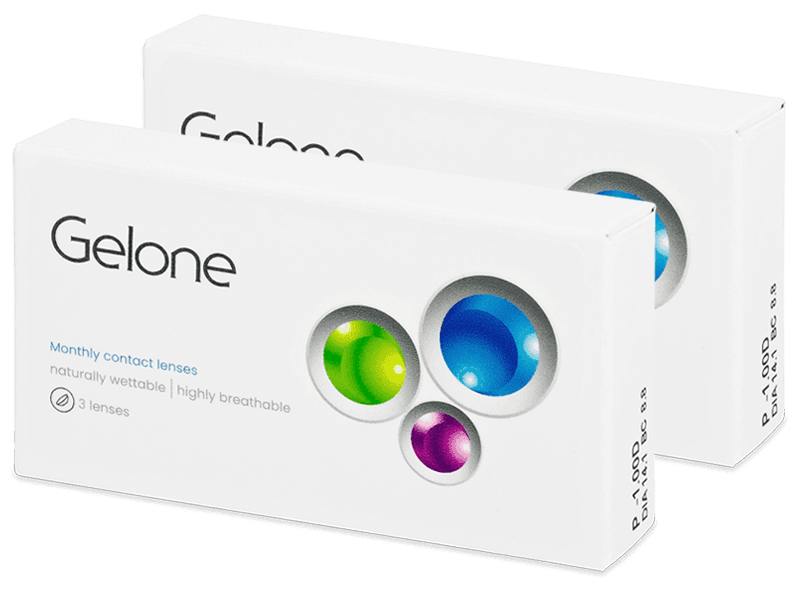 Gelone Monthly (6 lenti) - Monthly contact lenses