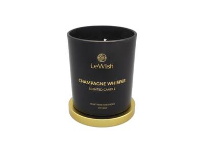 Candela profumata LeWish - Champagne Whisper