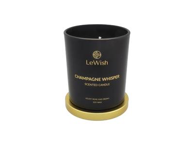 Candela profumata LeWish - Champagne Whisper 