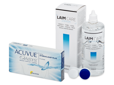 Acuvue Oasys (6 lenti) + soluzione Laim Care 400 ml