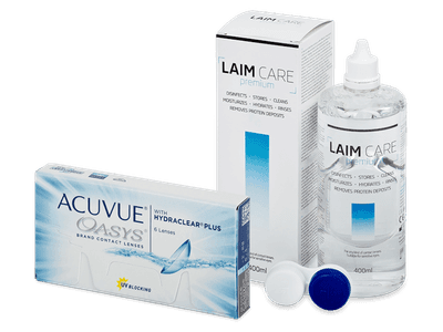 Acuvue Oasys (6 lenti) + soluzione Laim Care 400 ml
