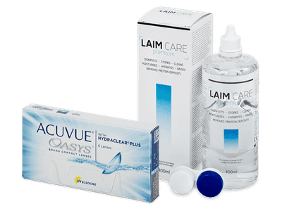 Acuvue Oasys (6 lenti) + soluzione Laim Care 400 ml