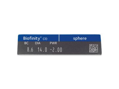 Biofinity (3 lenti) - Attributes preview