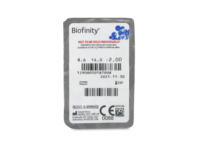Biofinity (3 lenti) - Blister pack preview