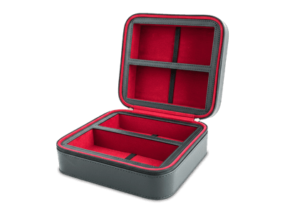 Custodia per occhiali da viaggio LeWish - nera