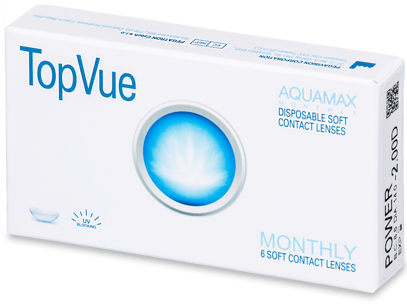 TopVue Monthly (6 lenti) - Monthly contact lenses