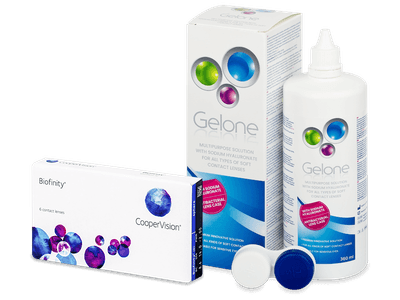 Biofinity (6 lenti) + soluzione Gelone 360 ml