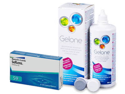 SofLens 59 (6 lenti) + soluzioni Gelone 360 ml