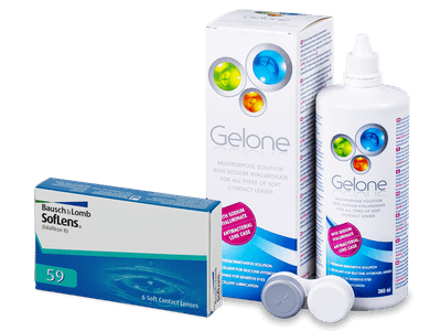 SofLens 59 (6 lenti) + soluzioni Gelone 360 ml