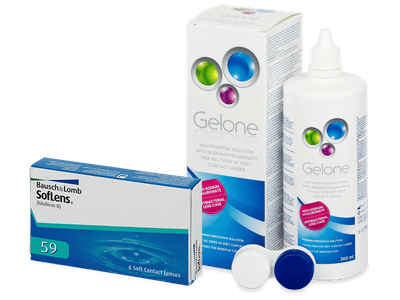 SofLens 59 (6 lenti) + soluzione Gelone 360 ml