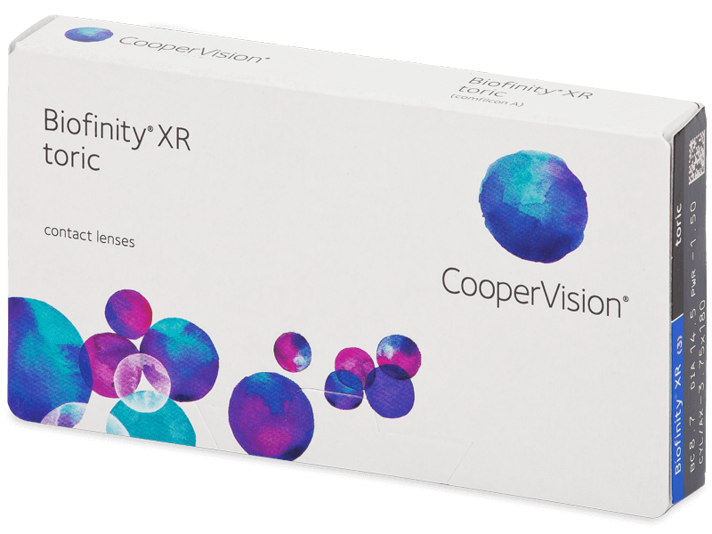 Biofinity XR Toric (3 lenti) - Toric contact lenses