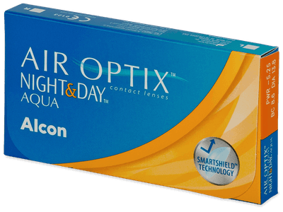Air Optix Night and Day Aqua (6 lenti) - Monthly contact lenses