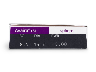 Avaira (6 lenti) - Attributes preview